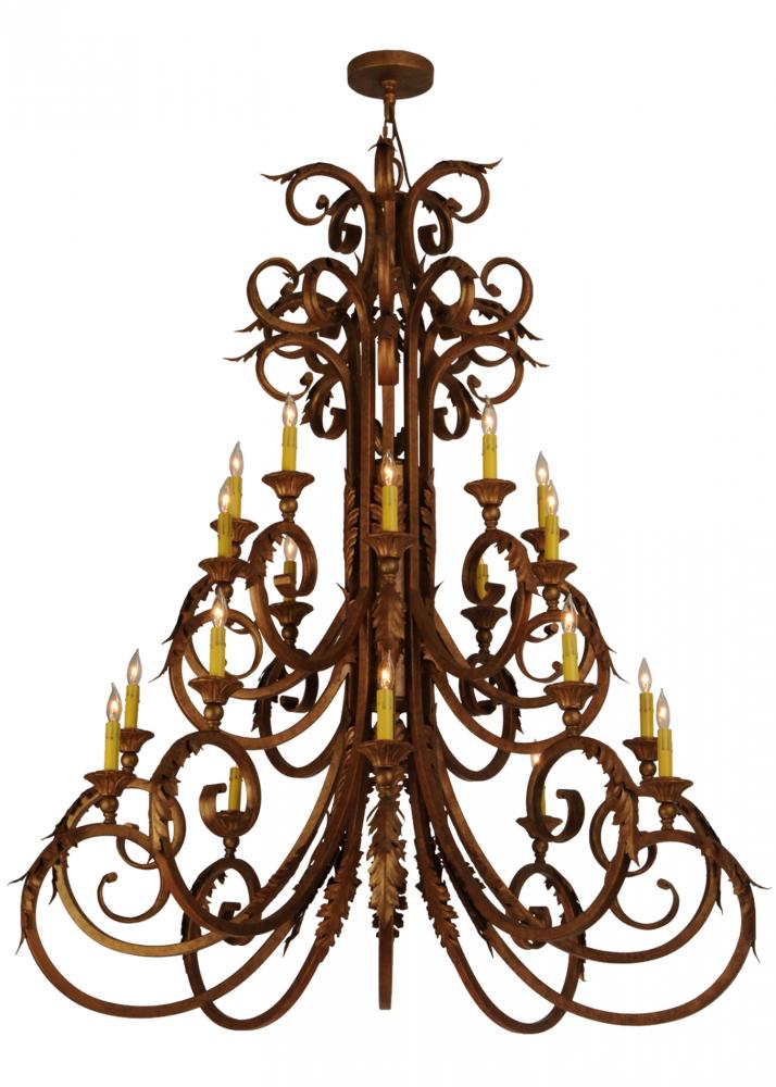 48" Wide Serratina Chandelier