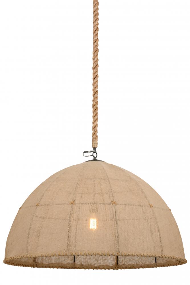 36"W Empire Dome Textrene Pendant