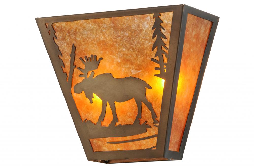 13" Wide Moose Creek Wall Sconce