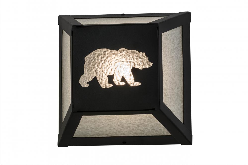 10"W Lone Bear Wall Sconce