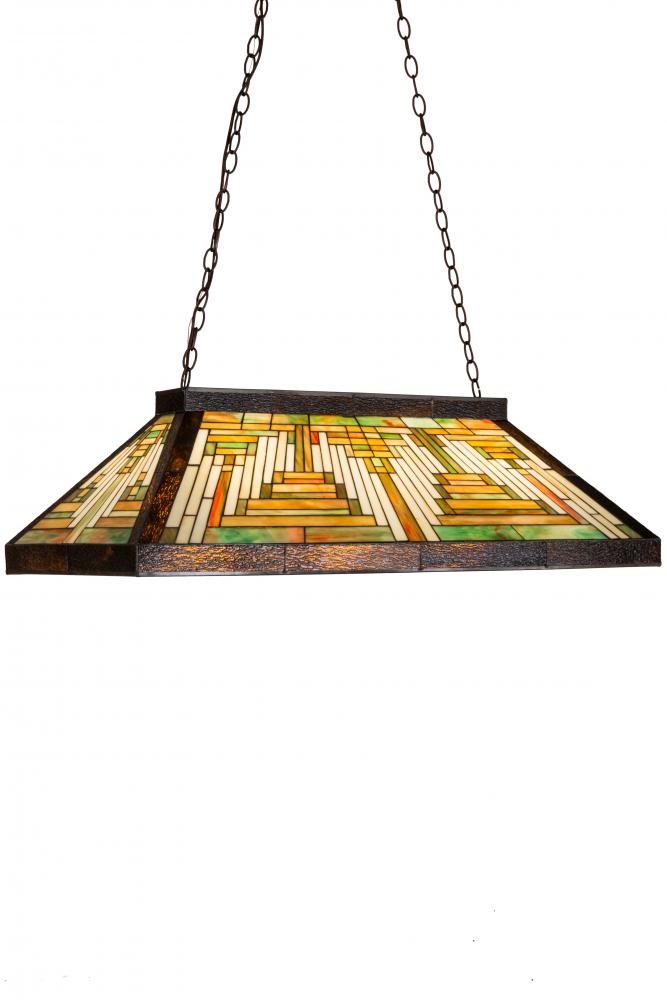 39" Long Nuevo Mission Oblong Pendant