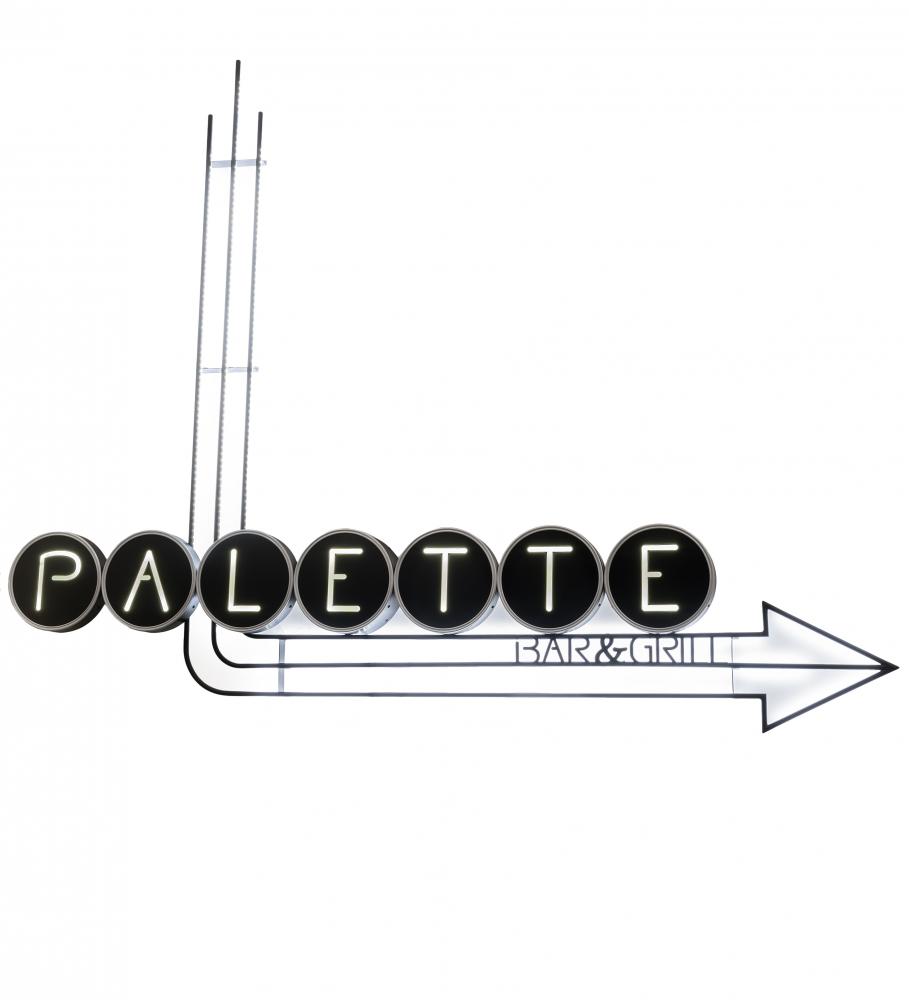 85" Wide Paletta Sign