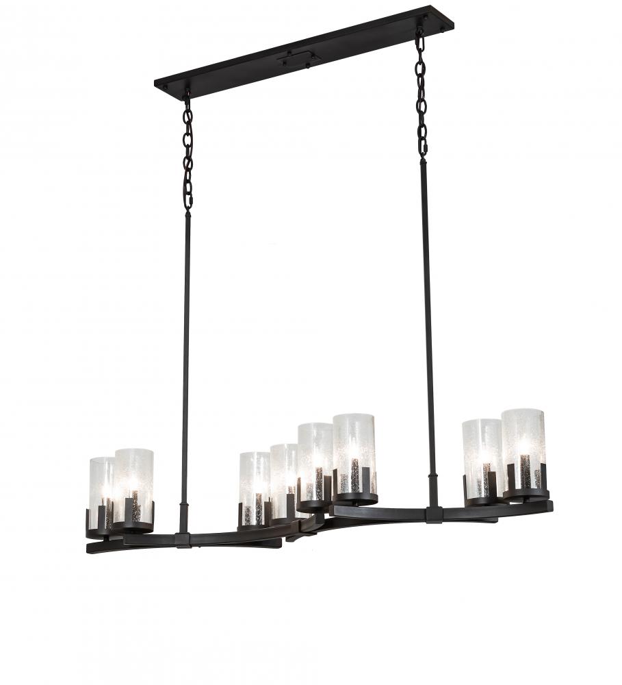 52" Long Cero 8 Light Oblong Chandelier