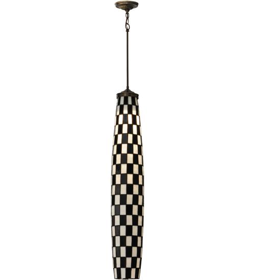 6.5"W Checkers Pendant