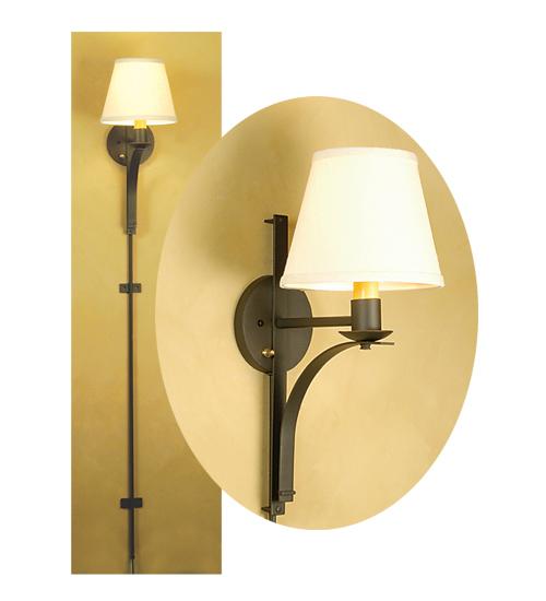 8"W Minaret Left Wall Sconce