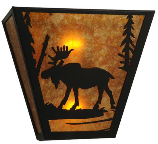 13" Wide Moose Creek Wall Sconce