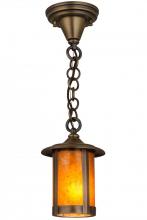 Meyda White 03399 - 6"W Fulton Prime Mini Pendant