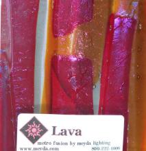 FUSED GLASS LAVA