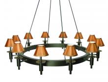 Meyda White 115238 - 60" Wide Calais 12 Light Chandelier