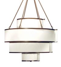 Meyda White 115690 - 44" Wide Jayne 4 Tier Pendant