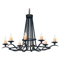 Meyda White 116543 - 48" Wide Octavia 8 Light Chandelier