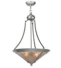 Meyda White 117717 - 18" Wide Sutter Inverted Pendant