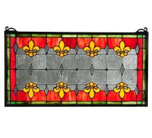 FLEUR-DE-LIS TRANSOM