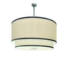 Meyda White 121321 - 72"W Cilindro Two Tier Pendant