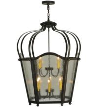 Meyda White 121582 - 33"W Citadel 10 LT Pendant