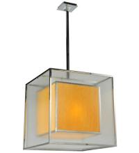 Meyda White 128290 - 22"Sq Quadrato Lange Pendant