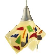 Meyda White 129583 - 9.5" Wide Handkerchief Pebbles Mini Pendant