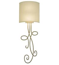 Meyda White 132603 - 12"W Volta Wall Sconce