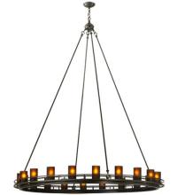 Meyda White 133495 - 60"W Barbury 20 LT Chandelier