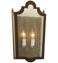 Meyda White 135020 - 9" Wide French Market Seedy Wall Sconce