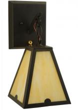 Meyda White 139158 - 7"W Arnage Wall Sconce