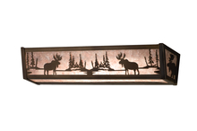 Meyda White 14212 - 24"W Moose at Lake Vanity Light