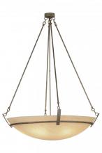 Meyda White 147713 - 48"W Covina LED Inverted Pendant