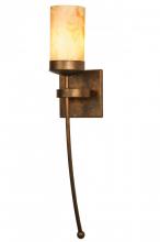 Meyda White 149563 - 6"W Bechar Wall Sconce