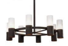 Meyda White 149629 - 60"W Farmington 8 LT Chandelier