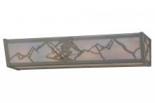 Meyda White 150132 - 24"W Alpine Vanity Light