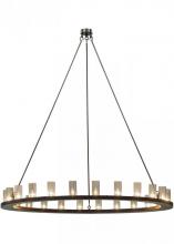 Meyda White 150361 - 72" Wide Loxley 24 LT Chandelier