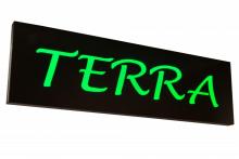 Meyda White 152280 - 70"W Personalized Terra LED Sign