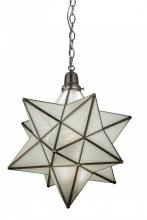 Meyda White 162855 - 18" Wide Moravian Star Pendant