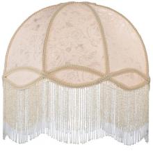 FABRIC & FRINGE IVORY DOME