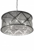 Meyda White 178340 - 48" Wide Penelope 8 Light Pendant