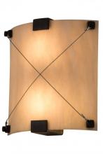 Meyda White 180946 - 12"W Maxton ADA Wall Sconce