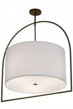 Meyda White 181542 - 31" Wide Cilindro Cambre Pendant