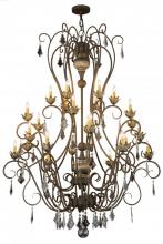 Meyda White 182707 - 51"W Felicia Chandelier