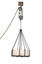 Meyda White 190118 - 36"W Cilindro Bartlett Inverted Pendant