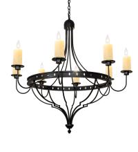 Meyda White 220739 - 48" Wide Bottini 8 Light Chandelier