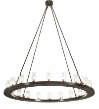 Meyda White 222369 - 60" Wide Loxley 20 Light Chandelier