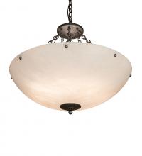 Meyda White 230122 - 30" Wide Madison Inverted Pendant