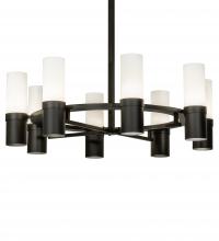 Meyda White 233588 - 62" Wide Farmington 8 Light Chandelier