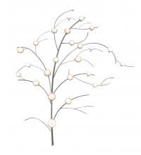 Meyda White 238638 - 192" Wide Branches Logan Wall Art Fixture