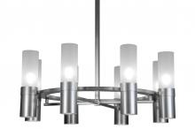 Meyda White 246143 - 62" Wide Farmington 8 Light Chandelier