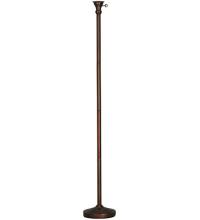 Meyda White 25963 - 65" High Mica Torchiere Floor Base