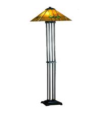 Meyda White 27854 - 63"H Martini Mission Floor Lamp