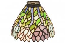 Meyda White 32669 - 7" Wide Wisteria Shade