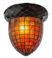 Meyda White 51846 - 12" Wide Acorn Shade