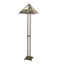 Meyda White 69274 - 63"H Loon Floor Lamp